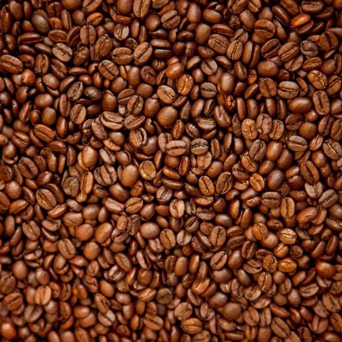Coffee beans background
